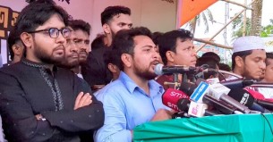 বিএনপি এখন চাঁদাবাজদের দলে পরিণত হয়েছে: নাহিদ ইসলাম