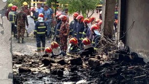 বিমান বিধ্বস্তের ঘটনায় নিহত ১৯: ফায়ার সার্ভিস