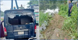 নোয়াখালীতে মাইক্রোবাস খালে, নিহত ৭