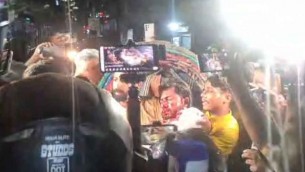 জাপা কার্যালয়ের সামনে ফের সংঘর্ষ, গুরুতর আহত নুরুল হক নুর