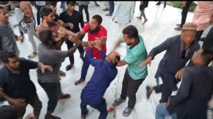 বিজেপির কমিটি গঠনকে কেন্দ্র করে ভোলায় দুই গ্রুপের সংঘর্ষ : আহত-১০