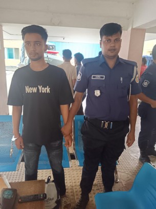 ভোলার মারিয়া হত্যা মামলার প্রধান আসামী রাকিব ঢাকা থেকে গ্রেপ্তার