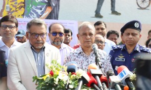 শহীদ স্মরণে অঙ্কিত বিশেষ গ্রাফিতি ‘জুলাই বীরত্ব’ ও ‘জুলাই আত্মত্যাগ’র উদ্বোধন