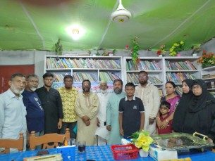 ভোলায় হারুন অর রশিদ স্মৃতি পাঠাগারে সাহিত্যিকদের মিলনমেলা