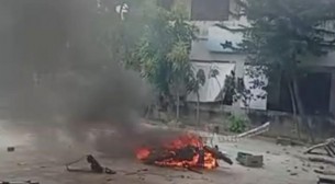 ফরিদপুরে ভাঙ্গা উপজেলা-থানায় হামলা, ভাঙচুর-আগুন