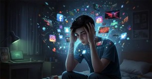 ইন্টারনেট আসক্তিতে বাড়ছে তরুণদের মানসিক চাপ