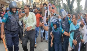 শিক্ষকদের ওপর হামলা: সোমবার থেকে অনির্দিষ্টকালের কর্মবিরতি