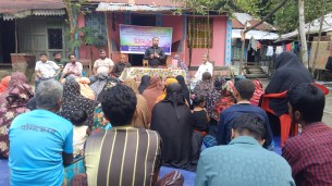 বোরহানউদ্দিনে জেলা তথ্য অফিসের উদ্যোগে উঠান বৈঠক অনুষ্ঠিত