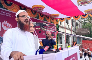 তত্ত্বাবধায়ক সরকার পুনর্বহাল জনগণের জন্য কল্যানকর হবে: ভোলায় মুফতি ফয়জুল করিম