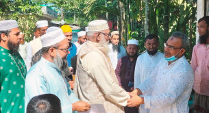 দৌলতখানে জামায়াত প্রার্থীর গণসংযোগ