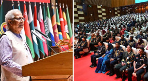 নির্বাচন আয়োজনে বিভিন্ন বাহিনীর সহায়তা চাইলেন প্রধান উপদেষ্টা