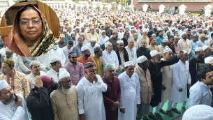 ভোলায় চিরনিদ্রায় শায়িত হলেন সাবেক মন্ত্রী তোফায়েল আহমেদের সহধর্মিণী