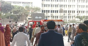 সচিবালয়ে অগ্নিকাণ্ড