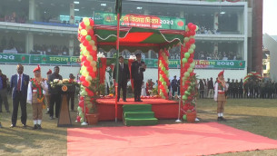 ভোলায় যথাযোগ্য মর্যাদায় উৎসব মুখর পরিবেশে মহান বিজয় দিবস উদযাপন