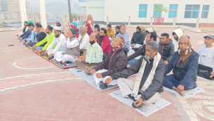 ভোলায় বিশ্ব মেডিটেশন দিবস পালিত