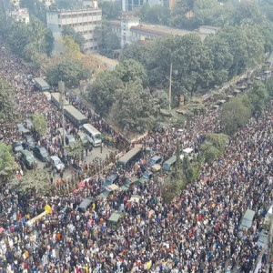 দেশে এমন জানাজা আগে দেখেনি কেউ