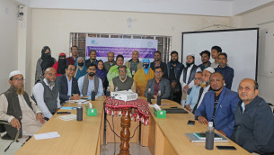 ভোলায় দারিদ্র্য হ্রাস ও নারী ক্ষমতায়নে মাইক্রোক্রেডিটের প্রভাব নিয়ে এফজিডি