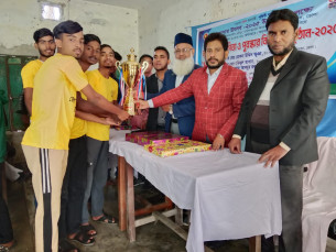 ভোলায় স্কুল ছাত্রদের ভলিবল প্রতিযোগিতার পুরস্কার বিতরণী ও সমাপনী অনুষ্ঠিত