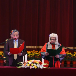 প্রধান বিচারপতি হিসেবে শপথ নিলেন জুবায়ের রহমান চৌধুরী