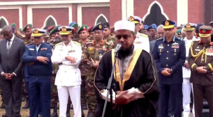 সুদানে নিহত ৬ শান্তিরক্ষীর জানাজা সম্পন্ন