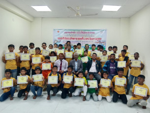 ভোলায় মাসব্যাপী সাঁতার প্রশিক্ষণের সমাপনী ও সনদ বিতরণ সম্পন্ন