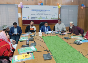 চরফ্যাশনে দুর্বার গার্লস লিড ক্লাইমেট সলিউশন প্রকল্পের অবহিতকরণ সভা