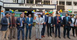 ভোলায় ভো‌টের ‘‘রিকশা’’ প্রচারণা কার্যক্রমের আনুষ্ঠা‌নিক উদ্বোধন