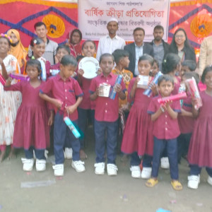 রাজাপুরে জাগরণ শিশু পাঠশালা' র স্কুলের বার্ষিক ক্রীড়া অনুষ্ঠান