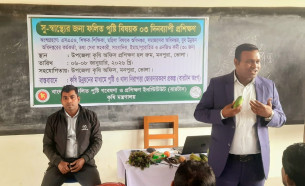 মনপুরায় সুস্বাস্থ্যের জন্য ফলিত পুষ্টি বিষয়ক সচেতনতামূলক প্রশিক্ষণ