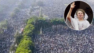 দেশনেত্রীর প্রতি শ্রদ্ধা জানানোর দৃশ্য কখনোই ভুলব না: তারেক রহমান