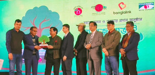 বৃক্ষরোপণে প্রথম পুরস্কার পেল ভোলার প্রকৃতি ও জীবন ক্লাব