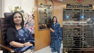৩৩ বছর পর বাবার অফিসে মেয়ে, প্রতিমন্ত্রী ফারজানার আবেগঘন পোস্ট