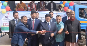 ভোলায় ভোটার সচেতনতায় ভ্রাম্যমাণ সঙ্গীত ট্রাকের কার্যক্রম শুরু