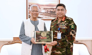 প্রধান উপদেষ্টার সঙ্গে সেনাপ্রধানের বিদায়ী সাক্ষাৎ