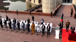 শপথ নিলেন বিএনপির মন্ত্রিসভার প্রতিমন্ত্রীরা