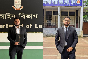 লালমোহনের দুই সন্তান বার কাউন্সিল কর্তৃক আইনজীবী হিসেবে তালিকাভুক্ত