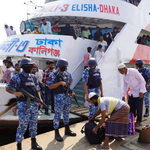 ঈদ উপলক্ষে ভোলায় নৌপথে নিরাপত্তা জোরদার, কোস্ট গার্ডের বিশেষ টহল