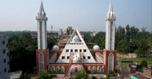 স্থাপত্য সৌন্দর্যে অনন্য ভোলার দৃষ্টিনন্দন নিজাম-হাসিনা ফাউন্ডেশন মসজিদ