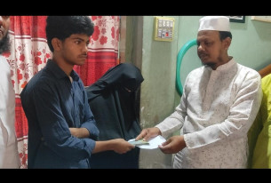 ঈদুল ফিতর উপলক্ষে ভোলায় শহীদ জসীমউদ্দীনের পরিবারের পাশে জামায়াতের আর্থিক সহায়তা