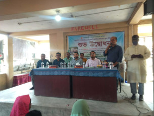 তজুমদ্দিনে স্কুল ফিডিং কর্মসূচি উদ্বোধন