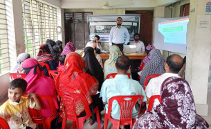 ভোলায় বর্জ্য ব্যবস্থাপনা বিষয়ে দিনব্যাপী প্রশিক্ষণ অনুষ্ঠিত