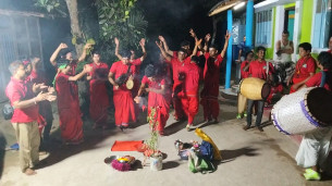 গ্রামীণ লোকসংস্কৃতি ধরে রাখতে ভোলায় এখনো পরিবেশন হচ্ছে শিবের গাজন