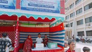 ভোলায় উপজেলা পর্যায়ে বিজ্ঞান মেলা শুরু