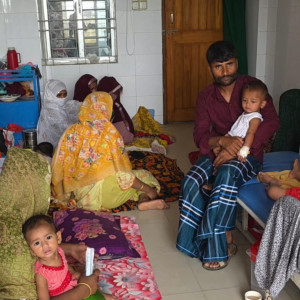 ভোলায় হামের উপসর্গ নিয়ে আরো ৪ শিশু হাসপাতালে ভর্তি