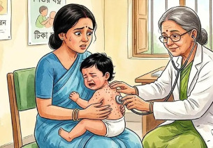 হাম ও হাম সন্দেহে আরও ১১ জনের মৃত্যু