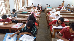 ভোলায় প্রাথমিক বৃত্তি পরীক্ষায়  ৩৩ শতাংশ অনুপস্থিত