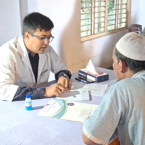 ভোলায় ৪ দিন ব্যাপী স্কয়ারের ফ্রি হেলথ ক্যাম্পে চিকিৎসা সেবা শুরু