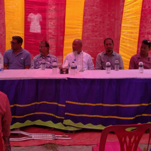 ভোলায় কেকেএফ স্বনির্ভর আশ্রয় গ্রাম প্রকল্পের ঘর হস্তান্তর অনুষ্ঠান