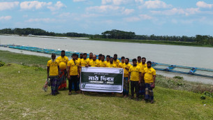 ভোলায় ভাসমান খাঁচায় মাছ চাষের মাঠ দিবস অনুষ্ঠিত