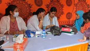 ভোলায় ৪ দিন ব্যাপী স্কয়ারের ফ্রি হেলথ ক্যাম্পে চিকিৎসা সেবা শুরু